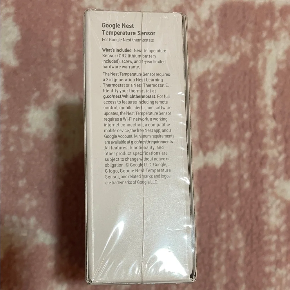 NIB! Google Nest Temperature Sensor
